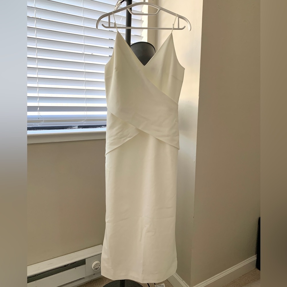 Finders Keepers twist front slip dress